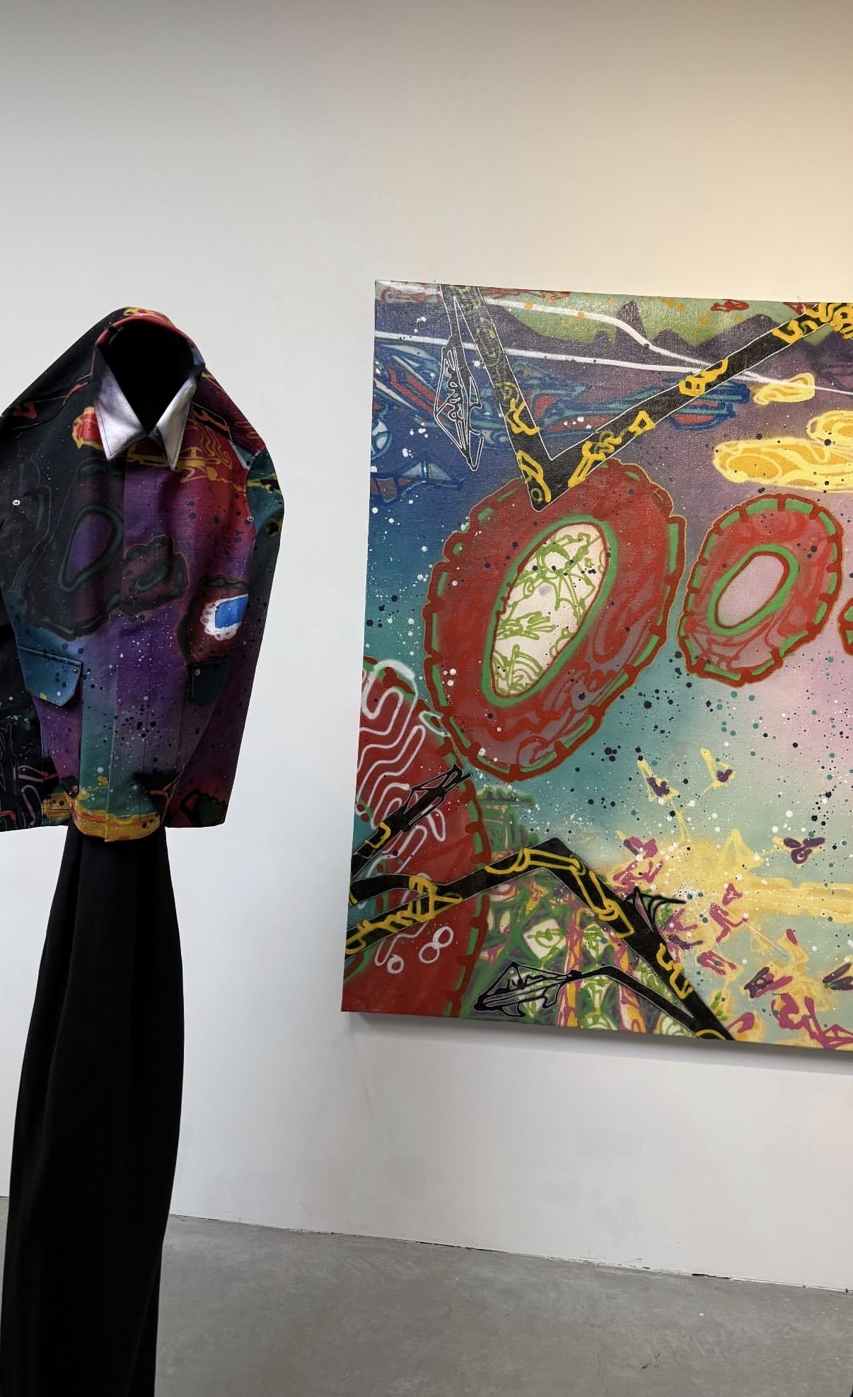 Installation view of KOOL KOOR × L_Y_O_N at SHIN Gallery